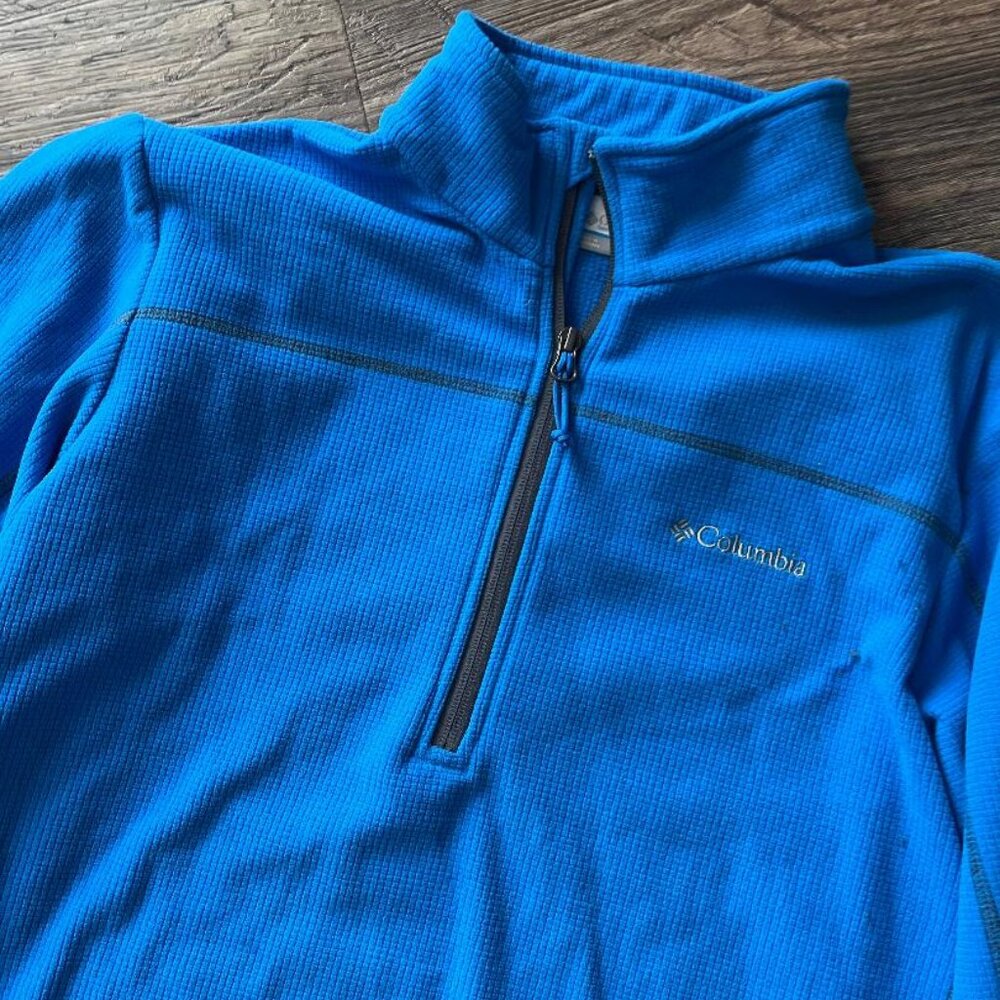 Men's Columbia Fall Winter Cozy Top Sweater Adult Medium Ski Sport